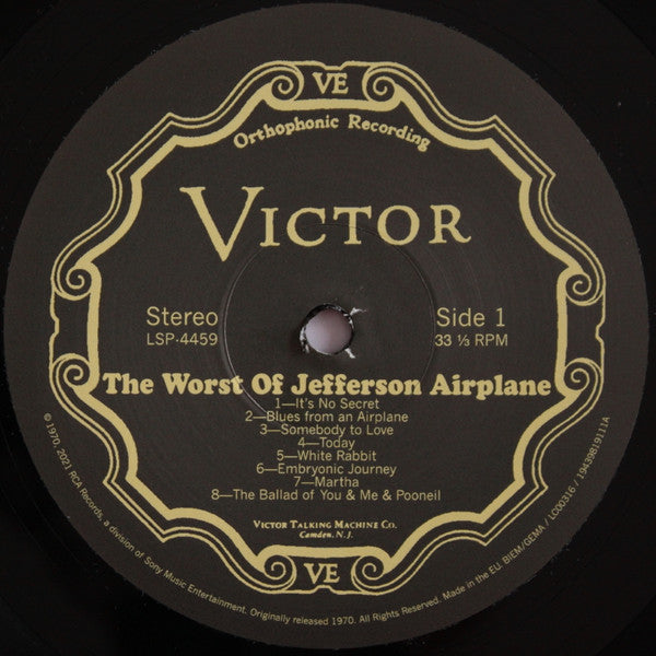 The Worst Of Jefferson Airplane - Jefferson Airplane