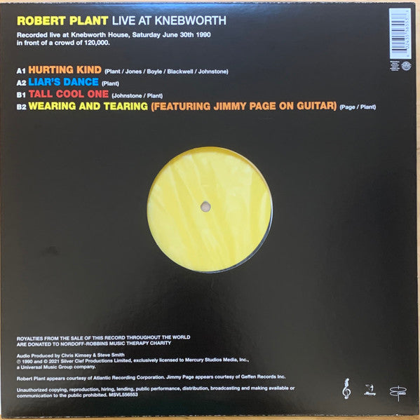 Live At Knebworth 1990 - Plant, Robert