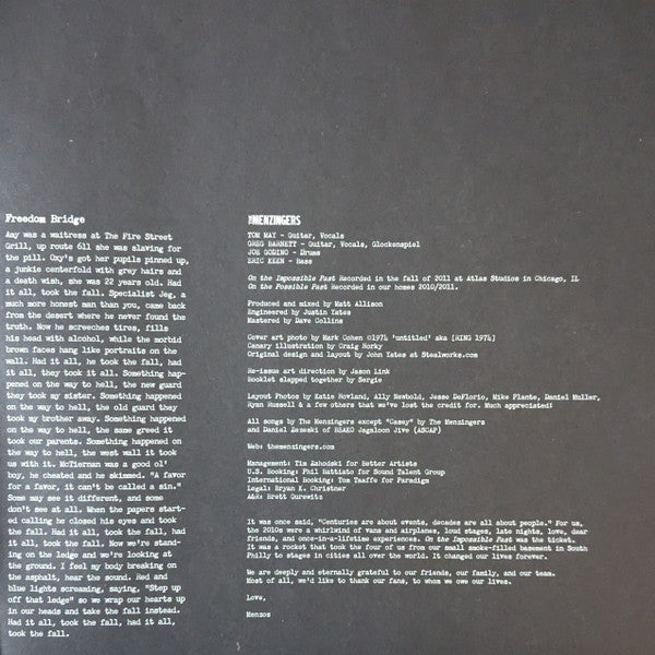 On The Impossible Past & On the Possible Past: 10th Anniversary Edition [Tangerine & Apple Galaxy 2LP] - The Menzingers