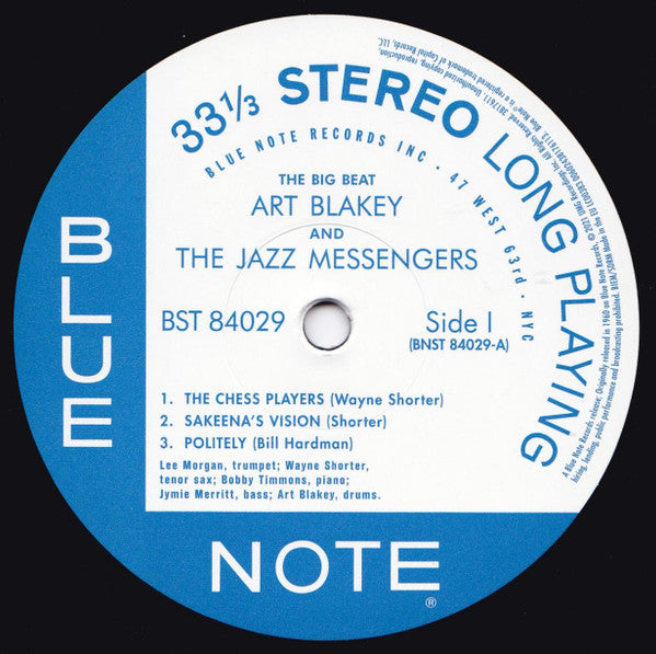 The Big Beat - Blakey, Art & The Jazz Messengers