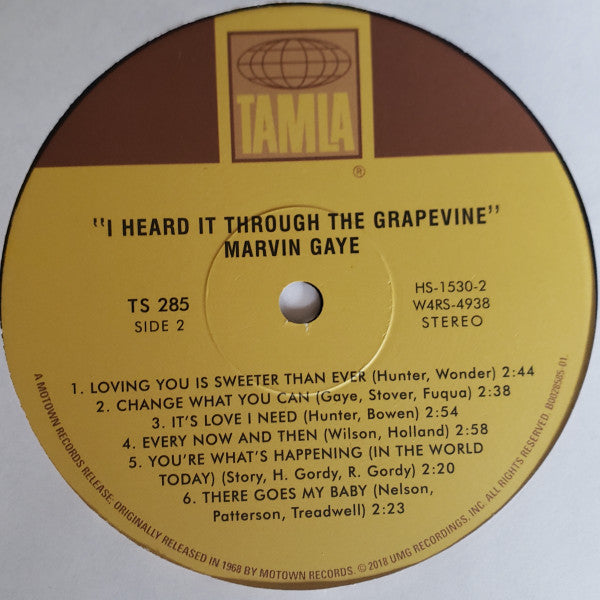 I Heard It Through The Grapevine - Gaye, Marvin