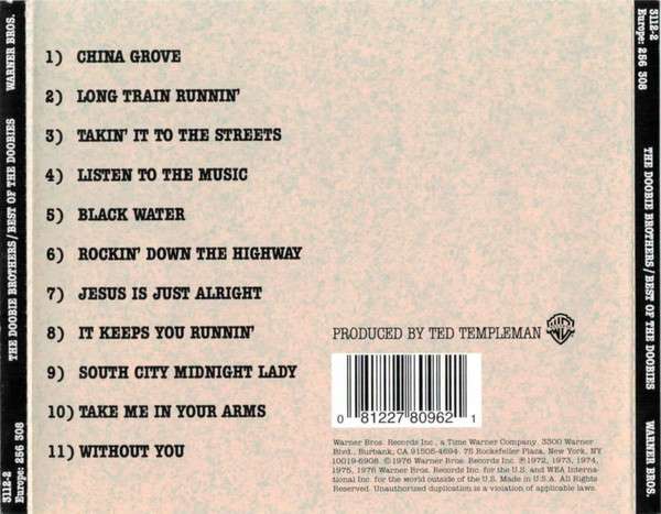 The Best Of The Doobies - The Doobie Brothers [CD]