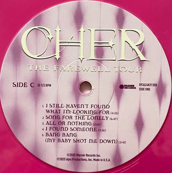 The Farewell Tour (Hot Pink & Purple 2LP) - Cher