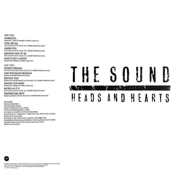 Heads And Hearts - Sound, The