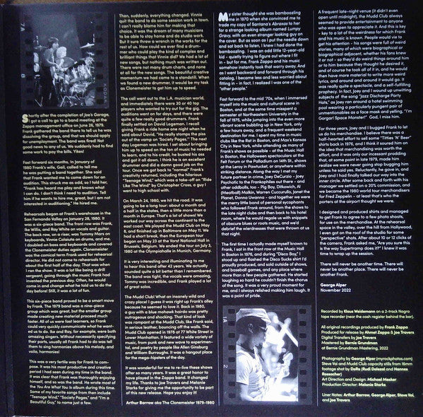 Zappa '80: Mudd Club - Zappa, Frank