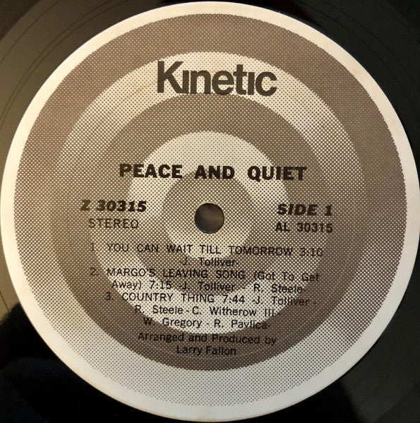 Peace & Quiet - Peace & Quiet