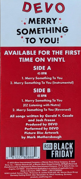 Merry Something To You - Devo