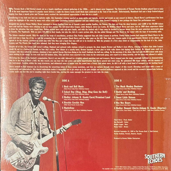 Toronto Rock n Roll Revival 1969 - Berry, Chuck