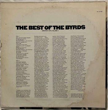 The Best Of The Byrds   Greatest Hits, Volume II  - Byrds