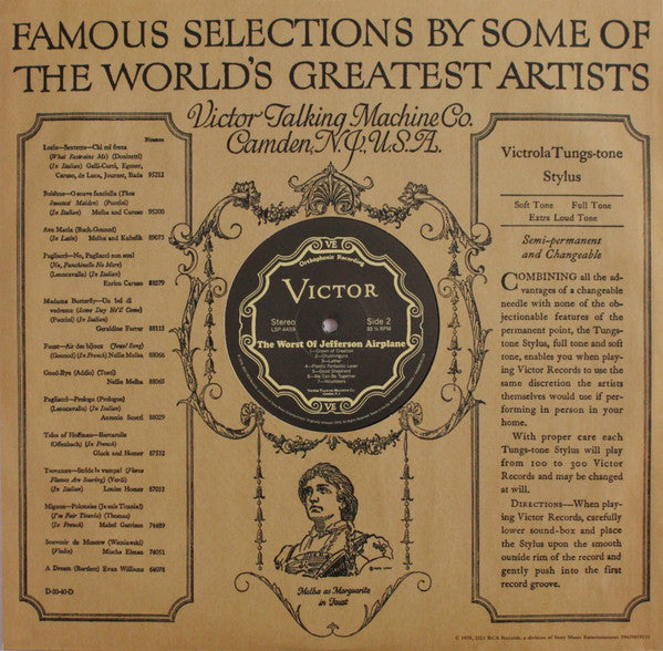 The Worst Of Jefferson Airplane - Jefferson Airplane
