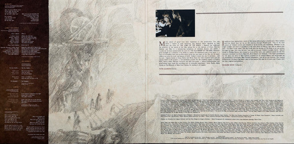 Lord Of The Rings: Fellowship Of The Ring [Indie Exclusive Palantir Clear LP] - Howard Shore