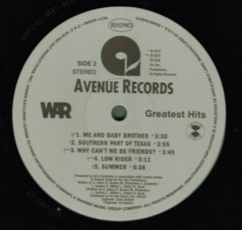 Greatest Hits - War