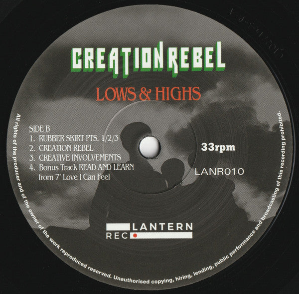 Lows & Highs - Creation Rebel