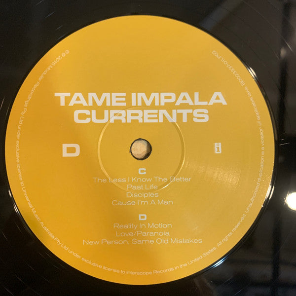 Currents - Tame Impala