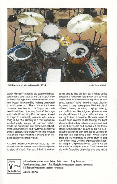 The Elements Tour Box 2021 - King Crimson
