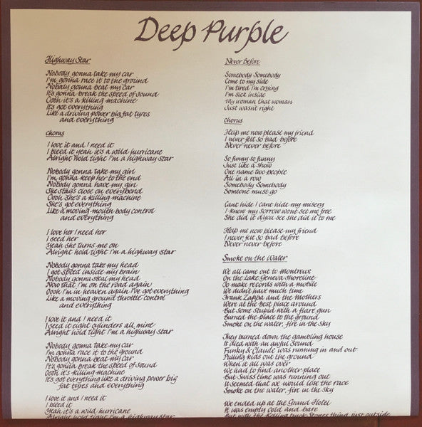 Machine Head - Deep Purple