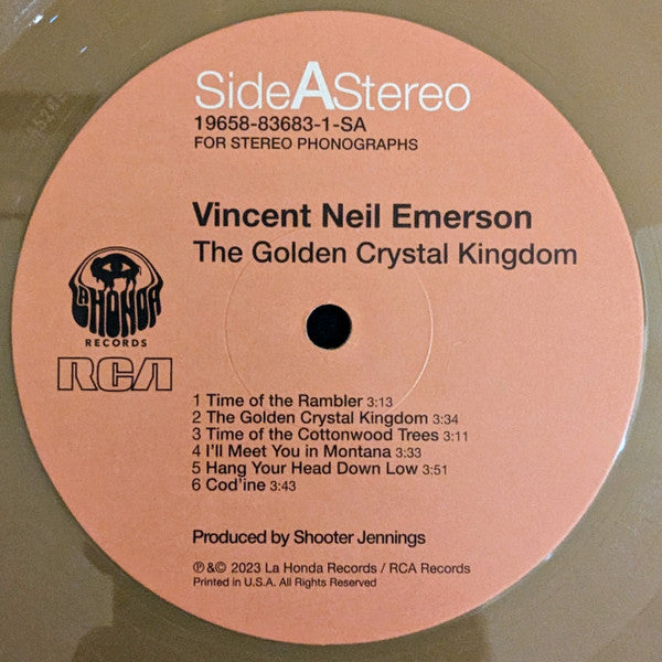 The Golden Crystal Kingdom - Emerson, Vincent Neil