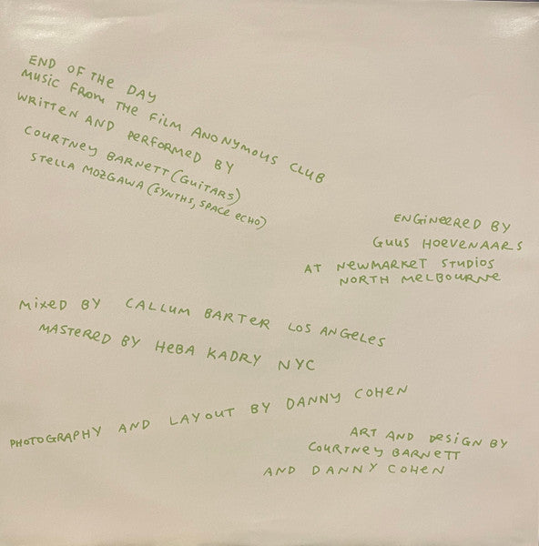 End Of The Day (Music From The Film Anonymous Club - Barnett, Courtney