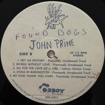 Found Dogs - John Prine [LP]