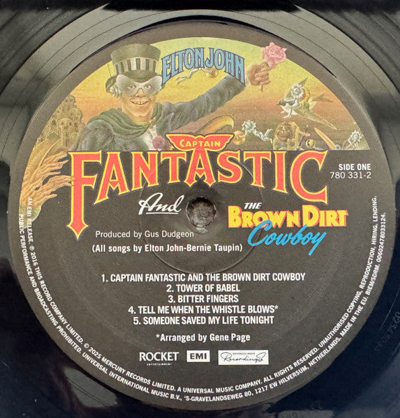 Captain Fantastic And The Brown Dirt Cowboy - John, Elton