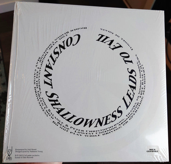 Constant Shallowness Leads To Evil - Coil