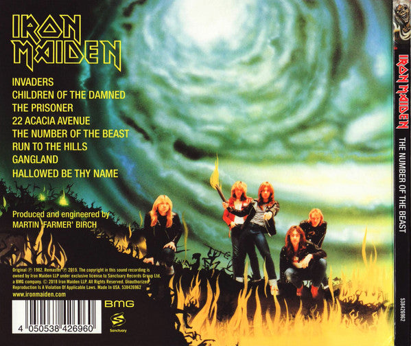 Number of the Beast - Iron Maiden [CD]