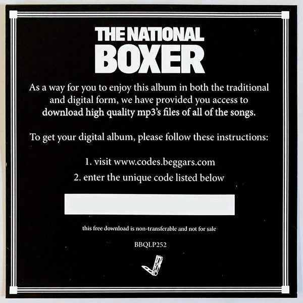 Boxer - National, The