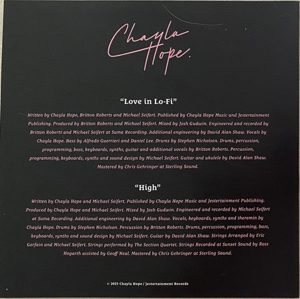 Love in Lo-Fi - Hope, Chayla