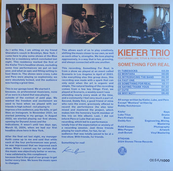 Something For Real - Kiefer Trio