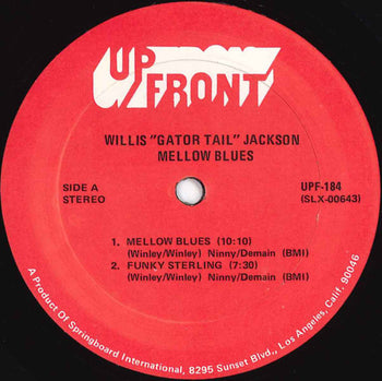 Mellow Blues - Jackson, Willis