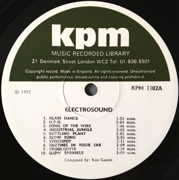 Electrosound - Geesin, Ron