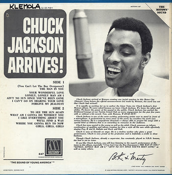 Chuck Jackson Arrives! - Jackson, Chuck