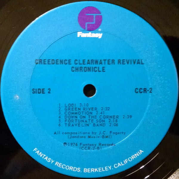 Chronicle The 20 Greatest Hits - Creedence Clearwater Revival Feat John Fogerty