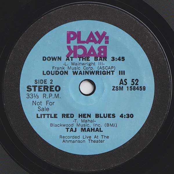 Play:Back  - Various