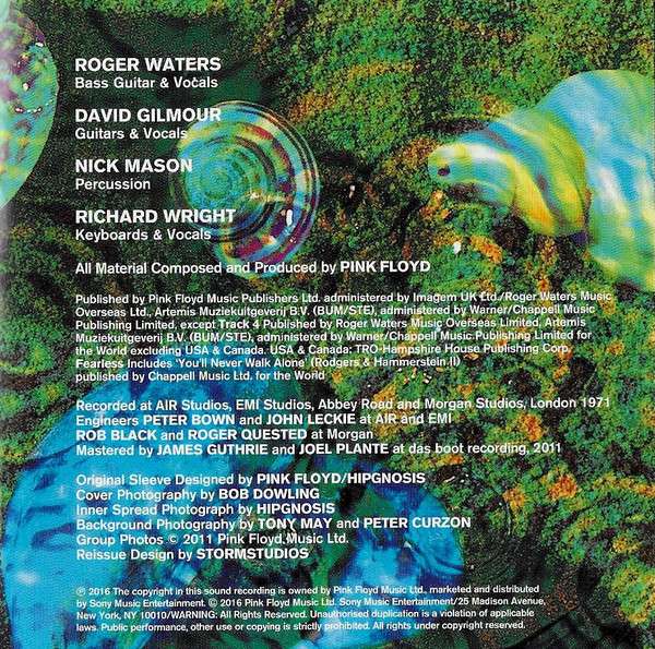 Meddle - Pink Floyd [CD]