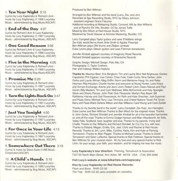Ten Year Night - Kaplansky, Lucy