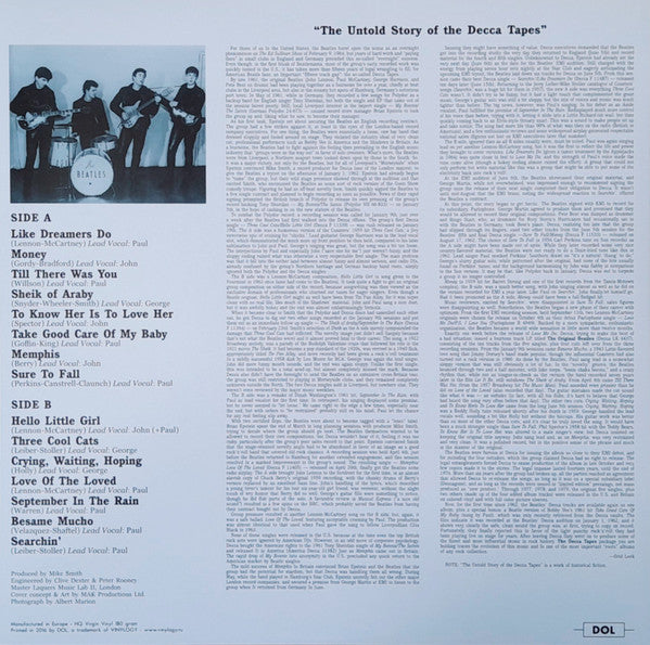 The Decca Tapes - Beatles