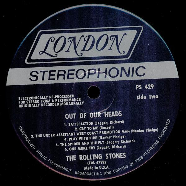 Out Of Our Heads - The Rolling Stones