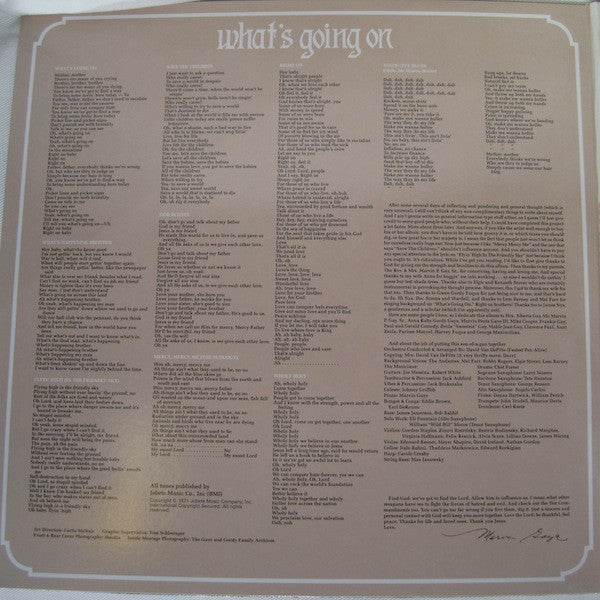 What's Going On - Gaye, Marvin