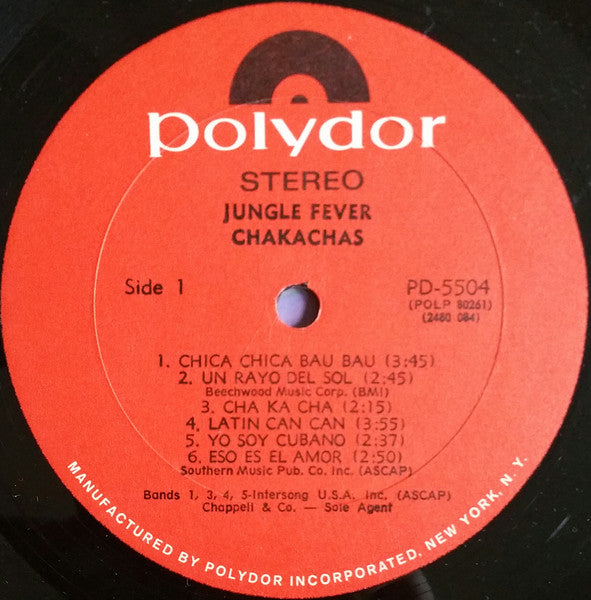 Jungle Fever - Chakachas