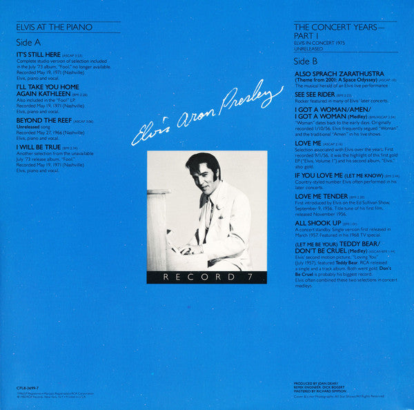 Elvis Aron Presley (1955-1980 - 25 Anniversary) - Presley, Elvis