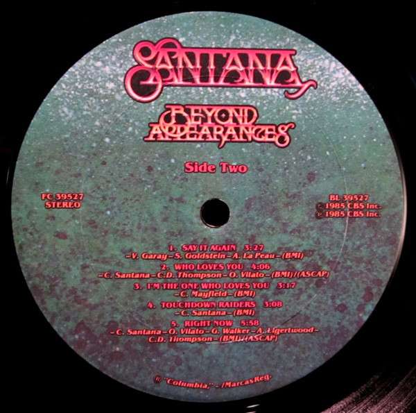 Beyond Appearances - Santana, Carlos