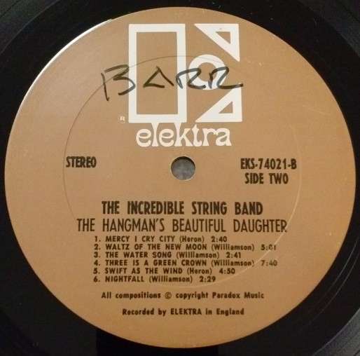 The Hangman's Beautiful Daughter - The Incredible String Band