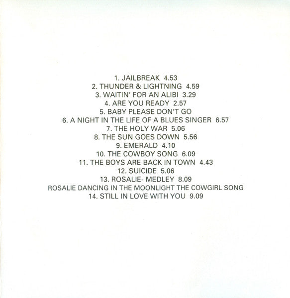 BBC Radio 1 Live In Concert - Thin Lizzy