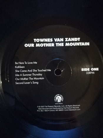Our Mother The Mountain - Van Zandt, Townes