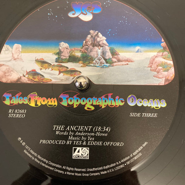 Topographic Drama- Live Across America - Yes