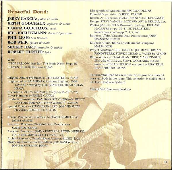Blues For Allah - Grateful Dead