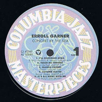 Concert By The Sea - Garner, Erroll
