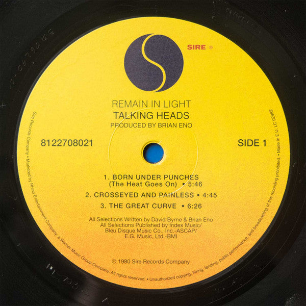 Remain In Light - Talking Heads