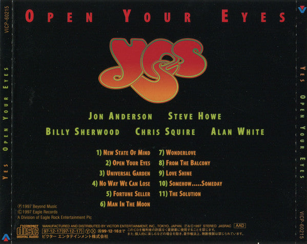 Open Your Eyes - Yes